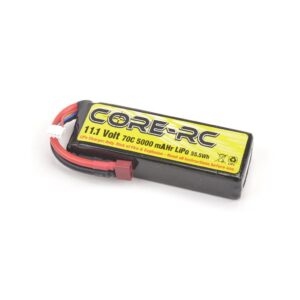 CORE RC 5000mAh 11.1V 3S 70C S/C LP LiPo T Plug Online Sale