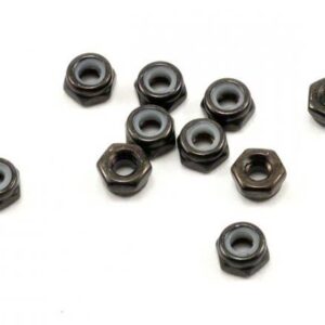 AXIAL Thin Nylon Locking Hex Nut M3 Black (10) Online Sale